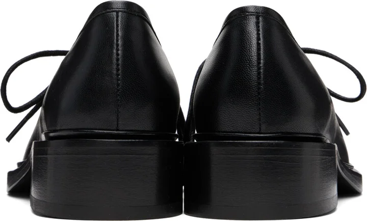 Nicole Saldaña Black Fabiana Loafers - Image 2