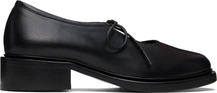 Nicole Saldaña Black Fabiana Loafers