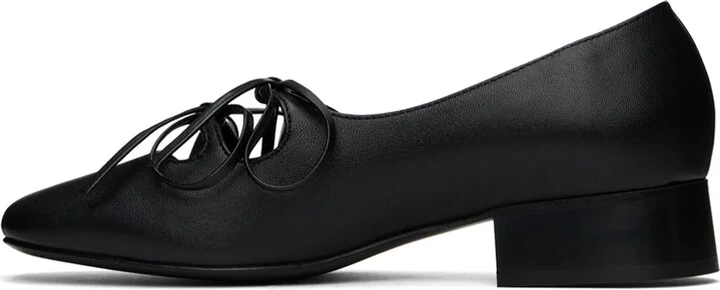 Nicole Saldaña Black Isabel Ballerina Flats - Image 3