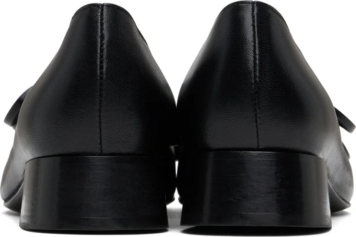 Nicole Saldaña Black Isabel Loafers - Image 2