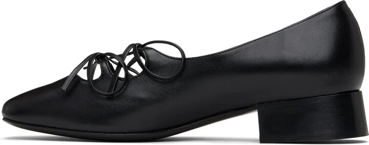 Nicole Saldaña Black Isabel Loafers - Image 3