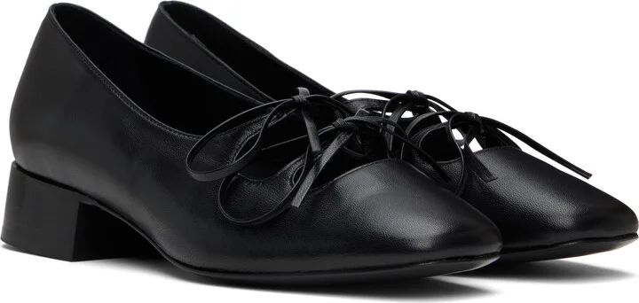 Nicole Saldaña Black Isabel Loafers - Image 4