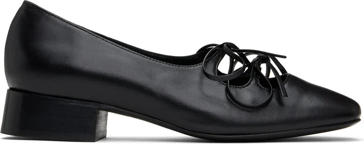 Nicole Saldaña Black Isabel Loafers