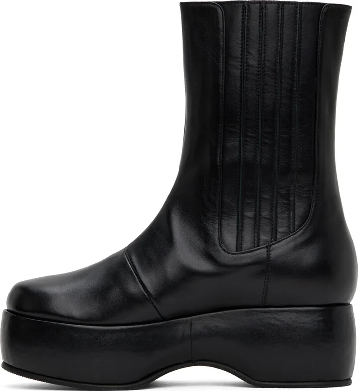 Nicole Saldaña Black Mia Boots - Image 3