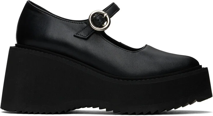 Nicole Saldaña Black Nina Heels