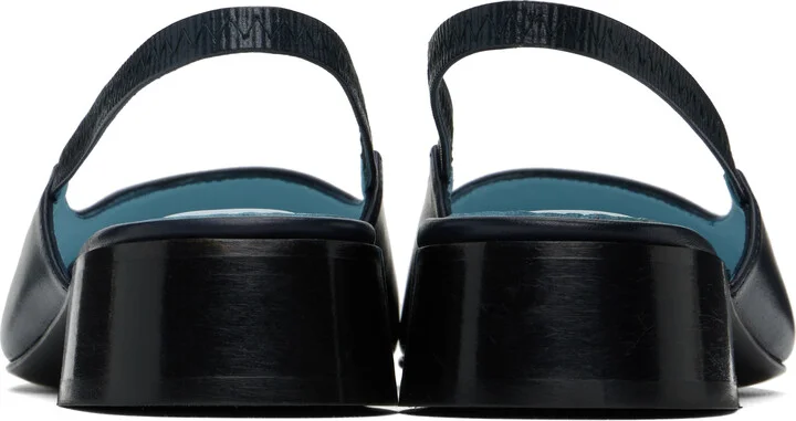Nicole Saldaña Black Paz Heels - Image 2