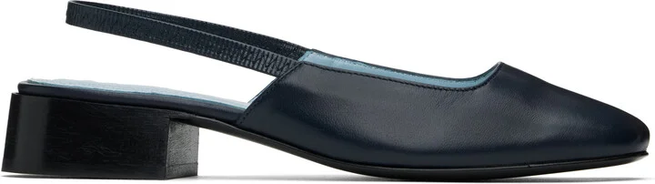 Nicole Saldaña Black Paz Heels