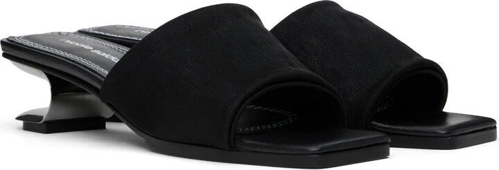 Nicole Saldaña Black Sarah Heeled Sandals - Image 4