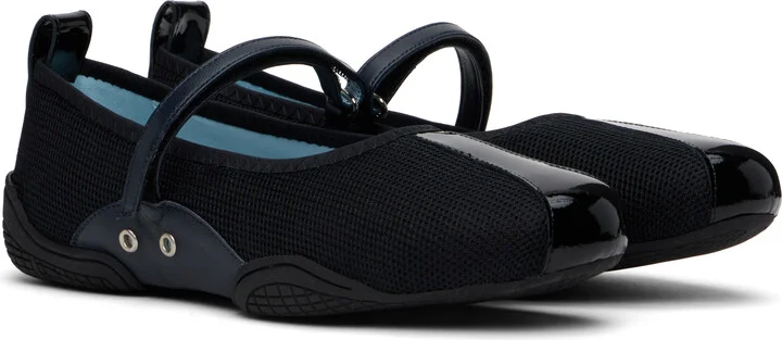 Nicole Saldaña Black Sophie Ballerina Flats - Image 4