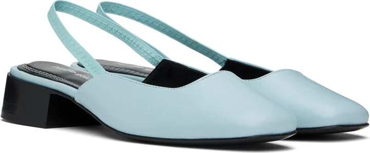 Nicole Saldaña Blue Paz Heels - Image 4