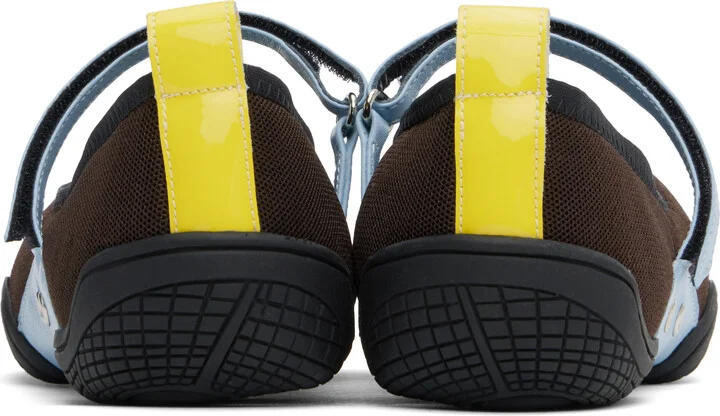 Nicole Saldaña Brown Sophie Ballerina Flats - Image 2