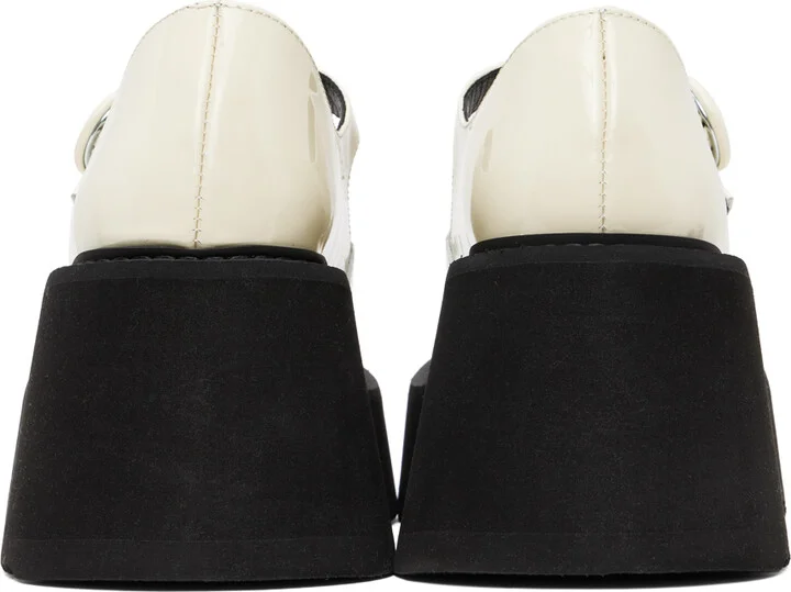 Nicole Saldaña Off-White Nina Heels - Image 2