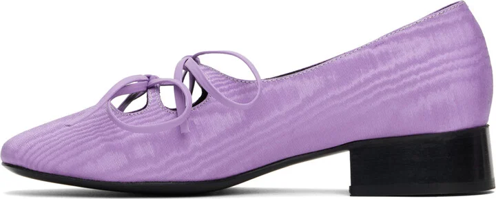 Nicole Saldaña Purple Isabel Ballerina Flats - Image 3