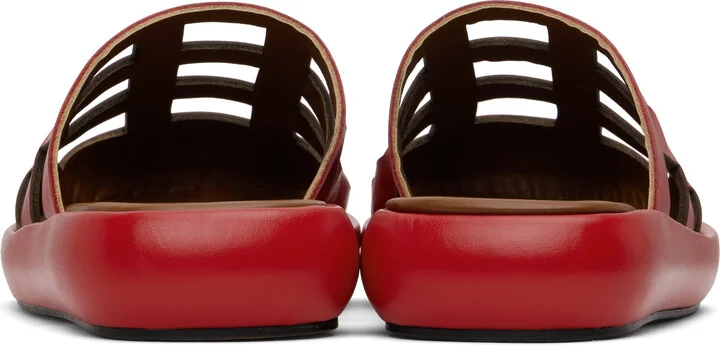 Nicole Saldaña Red Sammy Slippers - Image 2