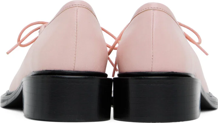 Nicole Saldaña SSENSE Exclusive Pink Fabiana Loafers - Image 2