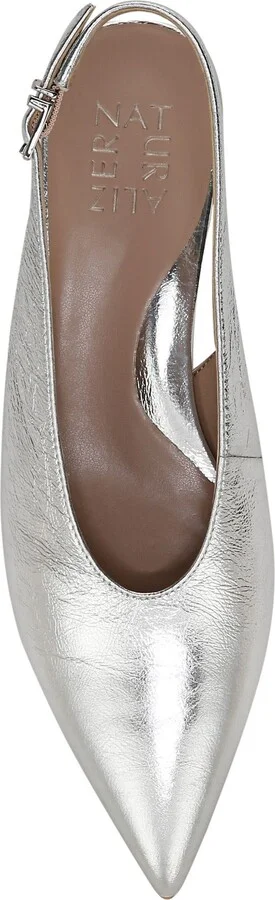Nicolette Slingback Pointed Toe Kitten Heel Pump - Image 5