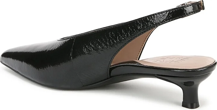 Nicolette Slingback Pointed Toe Kitten Heel Pump - Image 11