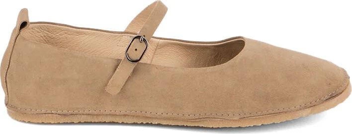 Nicolette Suede Mary Jane-Neutrals - Image 3