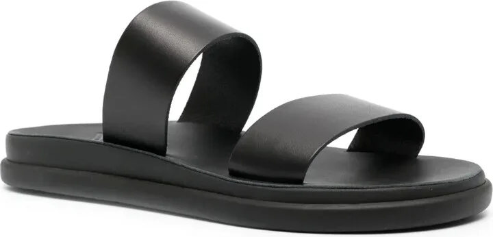 Nicos leather slides - Image 2