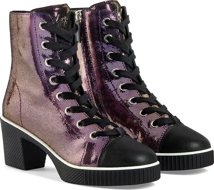 Nidir shimmering lace-up boots - Image 2