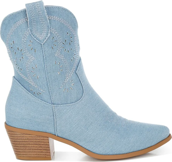 Nigara Cutout Western Bootie - Image 5