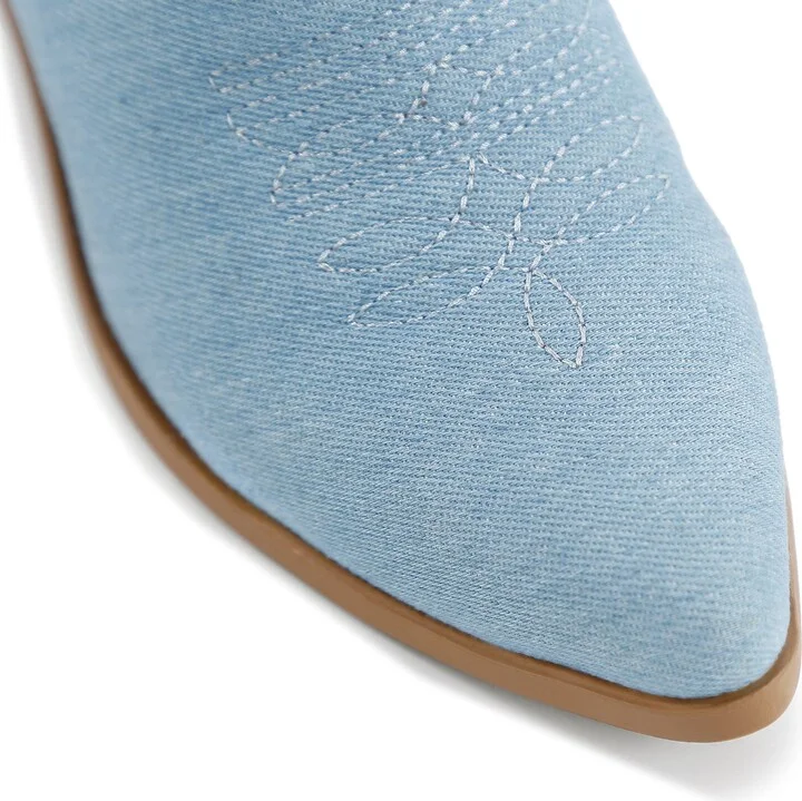 Nigara Cutout Western Bootie - Image 8