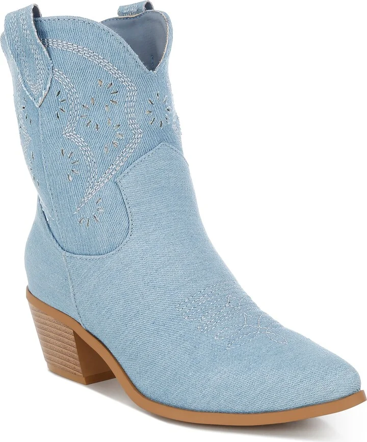 Nigara Cutout Western Bootie