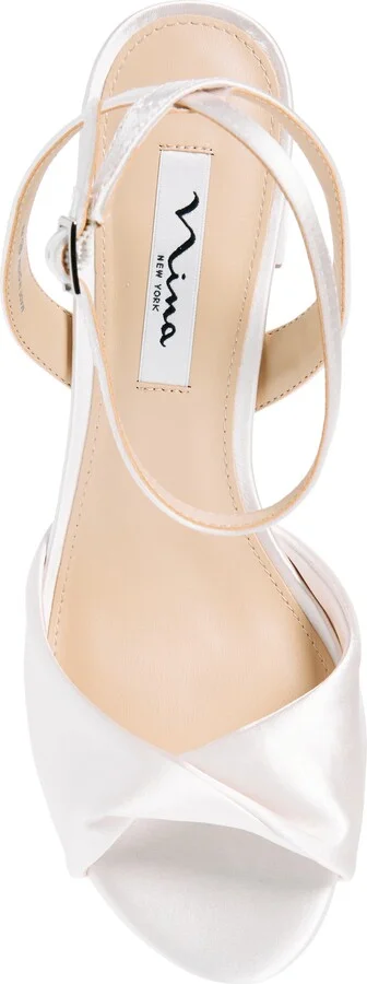 Nigella Glitter Ankle Wrap Sandal - Image 5