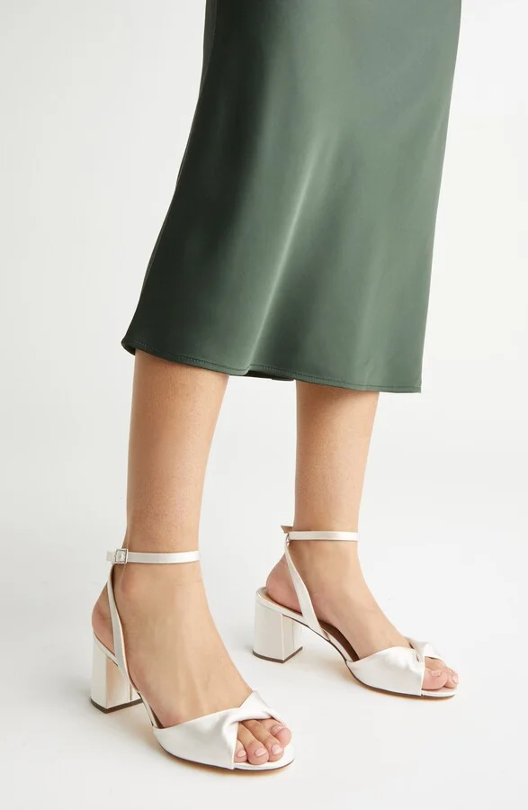 Nigella Glitter Ankle Wrap Sandal - Image 7