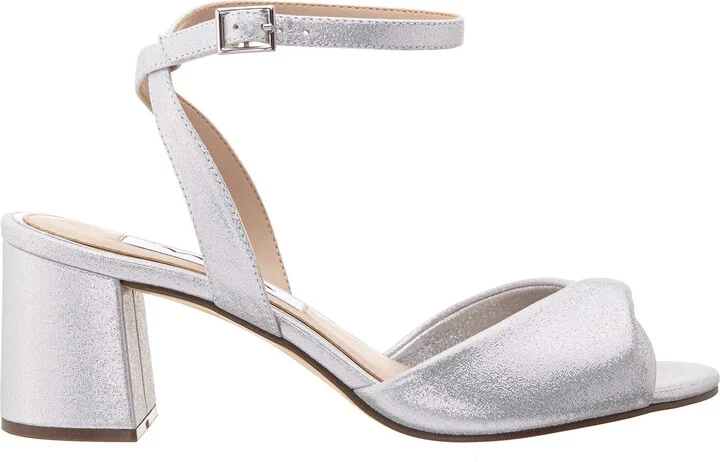 Nigella Glitter Ankle Wrap Sandal - Image 9