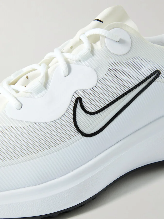 Nike - Ace Summerlite Rubber-trimmed Mesh Sneakers - White - Image 4