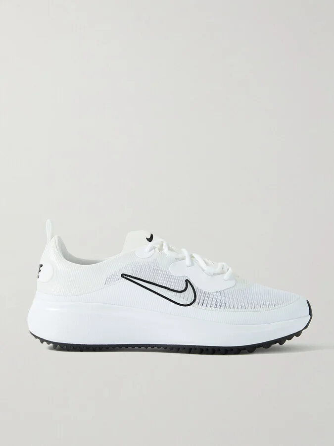 Nike - Ace Summerlite Rubber-trimmed Mesh Sneakers - White