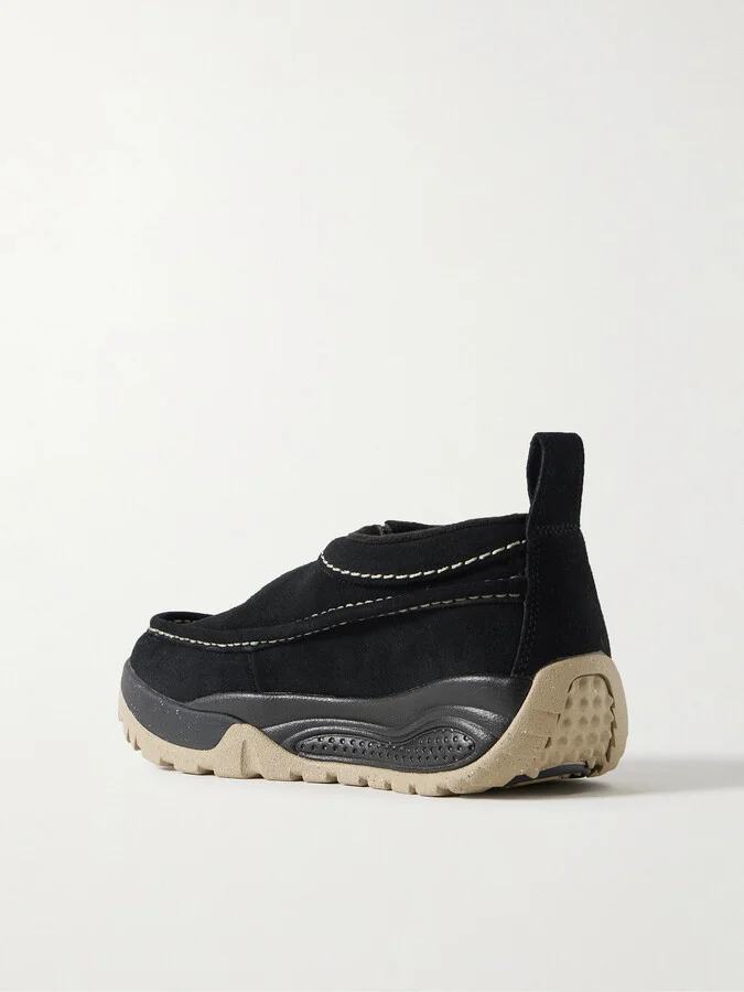 Nike - Acg Izy Rubber-trimmed Suede Sneakers - Black - Image 3