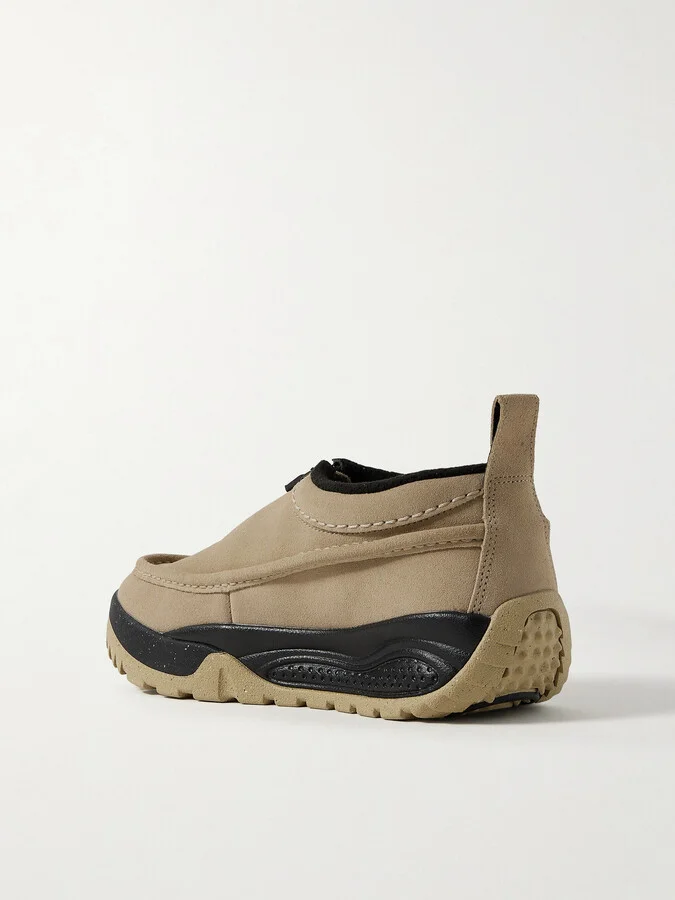Nike - Acg Izy Rubber-trimmed Suede Sneakers - Neutrals - Image 3