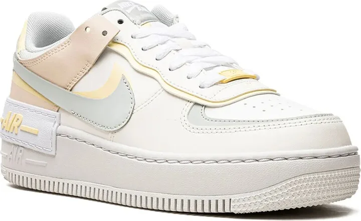 Nike AF1 Shadow "Sail/Citron Tint" sneakers - Image 2