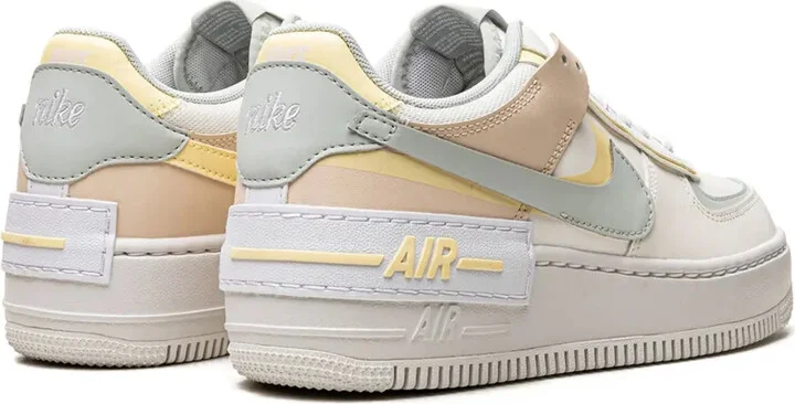 Nike AF1 Shadow "Sail/Citron Tint" sneakers - Image 3