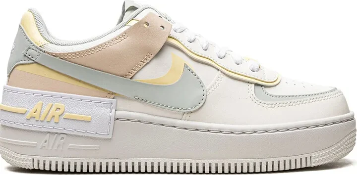 Nike AF1 Shadow "Sail/Citron Tint" sneakers