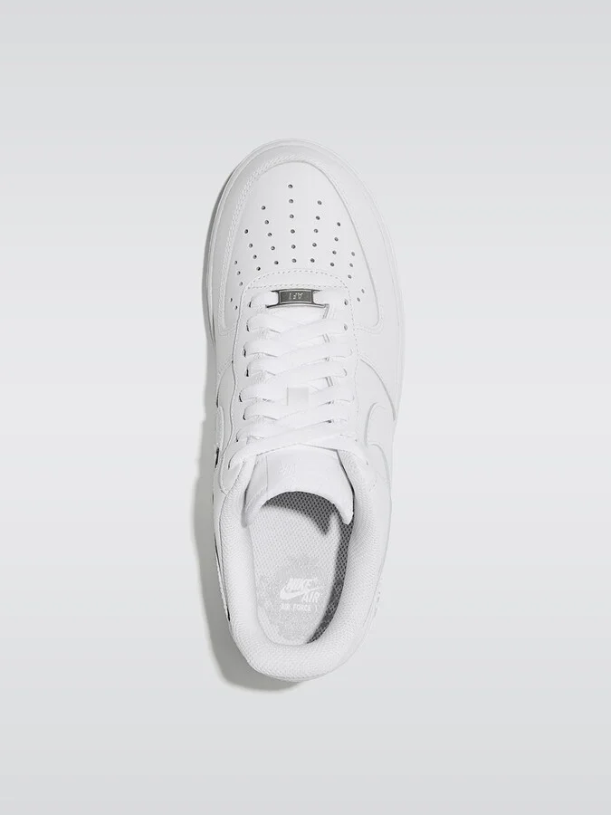 Nike Air Force 1 '07 - White-White - Image 5
