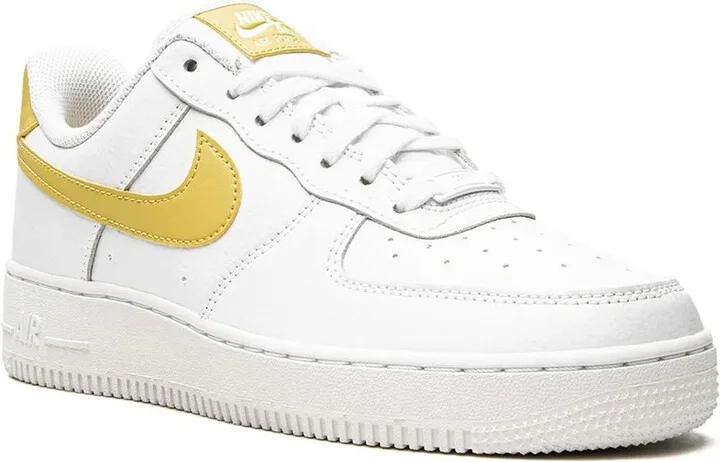 Nike Air Force 1 Low "White / Saturn Gold" sneakers - Image 2