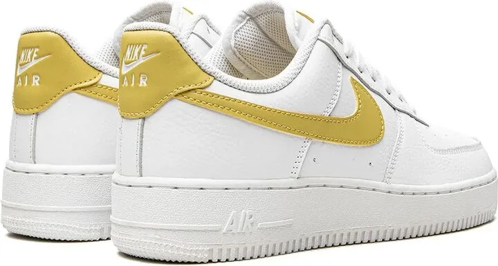 Nike Air Force 1 Low "White / Saturn Gold" sneakers - Image 3