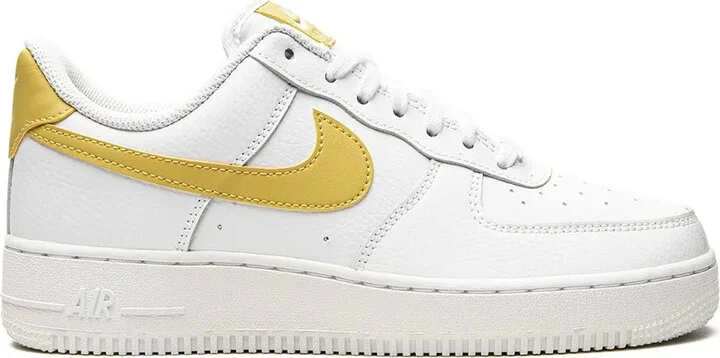 Nike Air Force 1 Low "White / Saturn Gold" sneakers