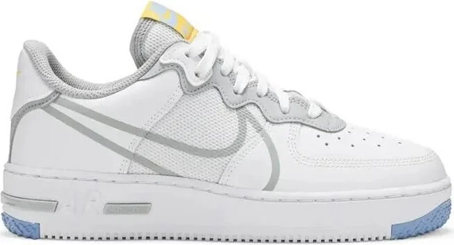 Nike Air Force 1 React Lace-Up Sneakers