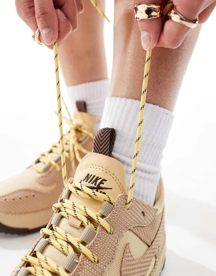 Nike Air Force 1 Wild sneakers in brown - Image 3
