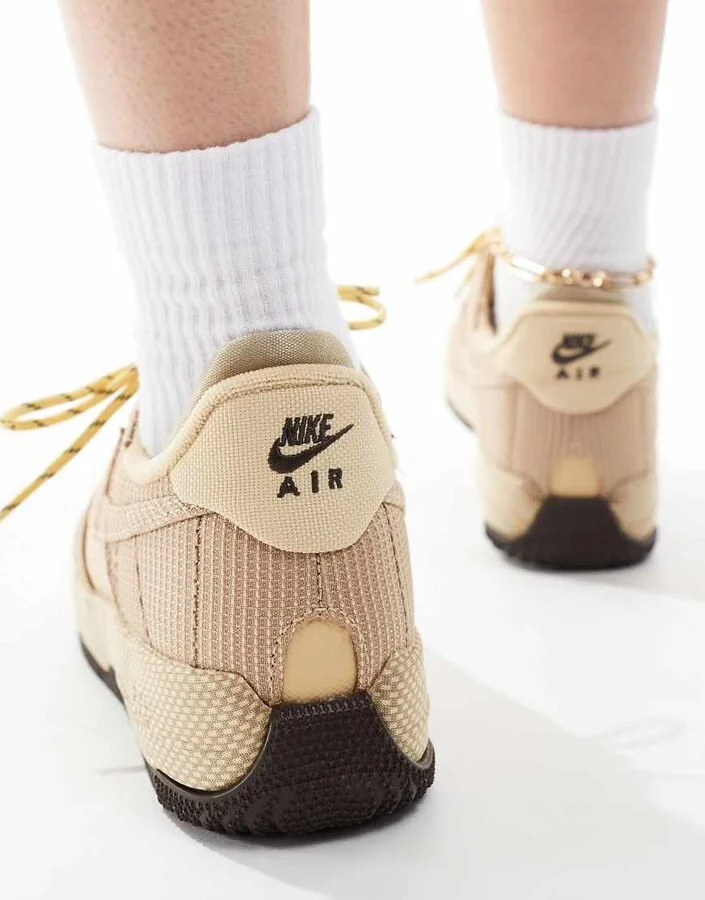 Nike Air Force 1 Wild sneakers in brown - Image 4