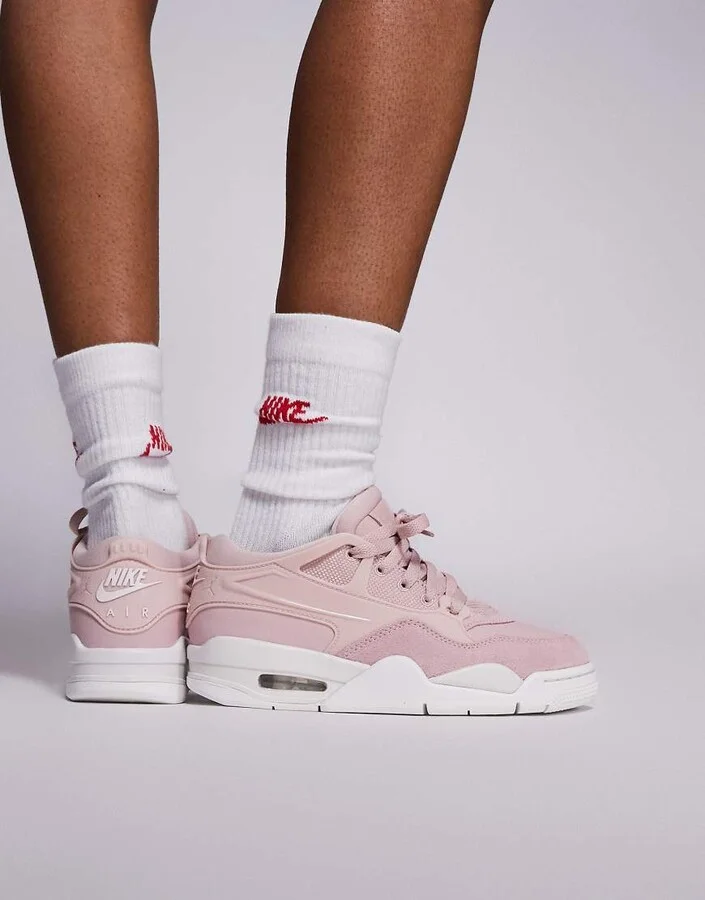 Nike Air Jordan 4 RM sneakers in pink - Image 4