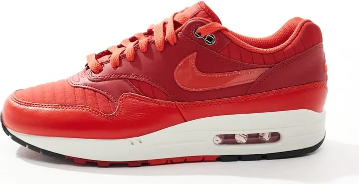 Nike Air Max 1 sneakers in red - Image 2