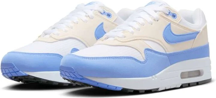 Nike Air Max 1 Sneakers in white and blue