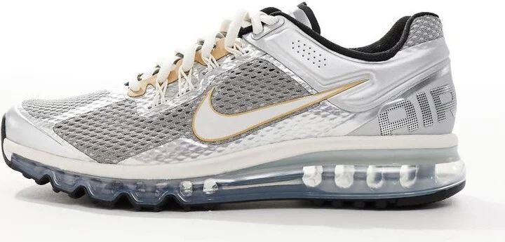 Nike Air Max 2013 sneakers in silver - Image 2