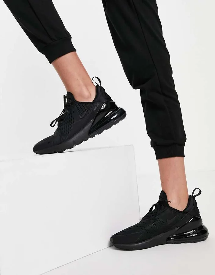 Nike Air Max 270 sneakers in black - Image 2