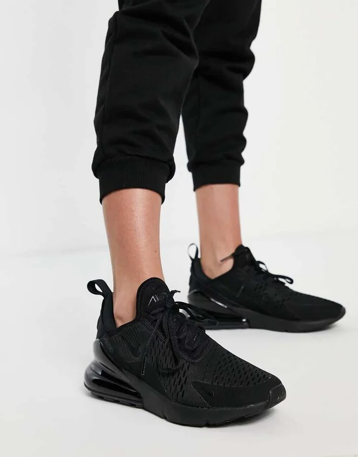 Nike Air Max 270 sneakers in black - Image 3